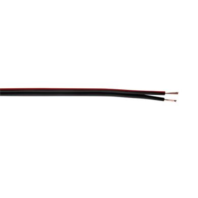 Cable 2x0,50mm2 black/red