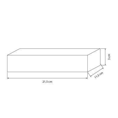 MEANWELL Constant voltage led driver AC/DC 24Vdc 350W (Driver) 21,5x11,5x3cm, in metal