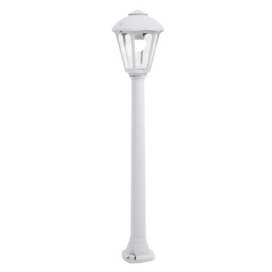 Farola GIAMPY 1xE27 IP55 L.21xAn.21xAl.99,5cm resina blanca