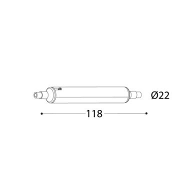 Light Bulb R7s (118mm) GLS LED-CCT 7,5W CCT (2700/4000/6500K)