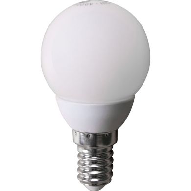 Lâmpada E14 (fino) Esférica SKYSMD LED 3W 4000K 240lm 180°-A+