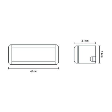 Constant current led driver AC/DC 350mA 6W IP20, in plastic