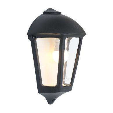 Aplique GIULIO 1xE27 IP55 C.26,5xL.14xAlt.37,5cm resina preta