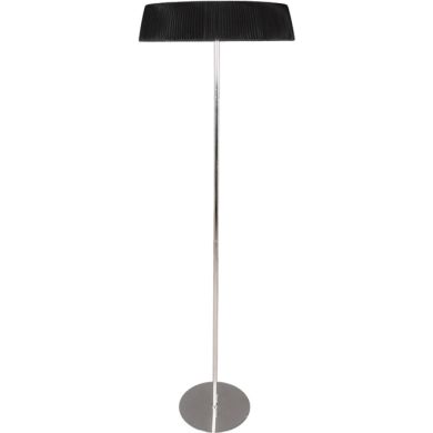 Floor Lamp ASTRID 3xE27 H.160xD.50cm Black/Chrome
