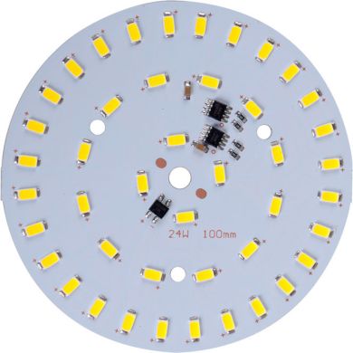 Módulo LED redondo 24W D.100mm 800lm 3000K 230V