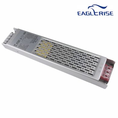 Transformador de tensão constante AC/DC (Driver) 24Vdc 300W 24,8x5,1x2,75cm, em metal