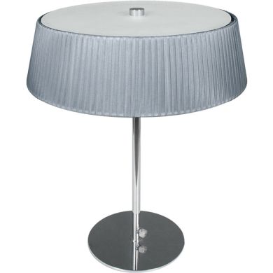 Table Lamp ASTRID 3xE27 H.47xD.38cm Grey/Chrome