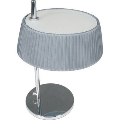 Candeeiro de mesa ASTRID 1xE14 C.25xL.25xAlt.35cm Cinzento