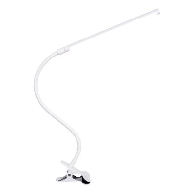 Flexo serie OFFICE 7W LED 4000K con clip en blanco H.70xD.2,3cm