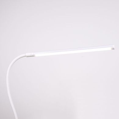 Candeeiro de mesa OFFICE 7W LED 4000K com mola Alt.70xD.2,3cm branco