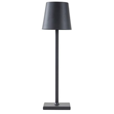 Candeeiro mesa NIGHT LED CCT (3cores) c/intensidade luz regulável, c/bateria recarregável preto