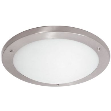 Plafond ALVORADA round 1xE14 H.10xD.26cm Satin Nickel