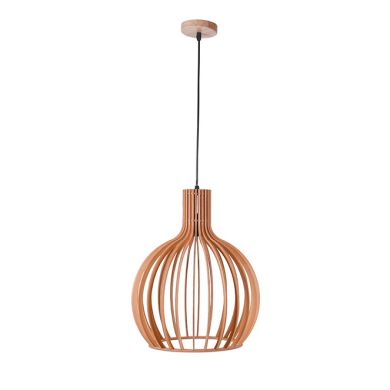 Pendant light SUMATRA D.35cm 1xE27 in wood