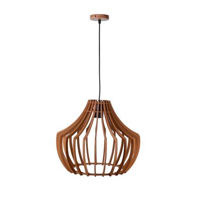 Pendant light BALI D.35cm 1xE27 in wood