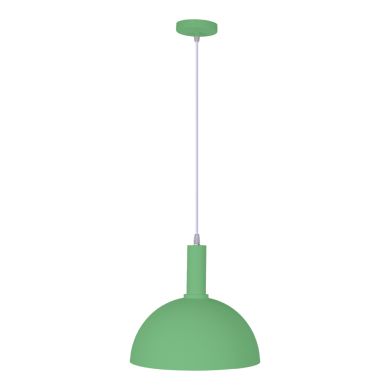 Suspensão HAGEN D.30cm 1xE27 em metal verde