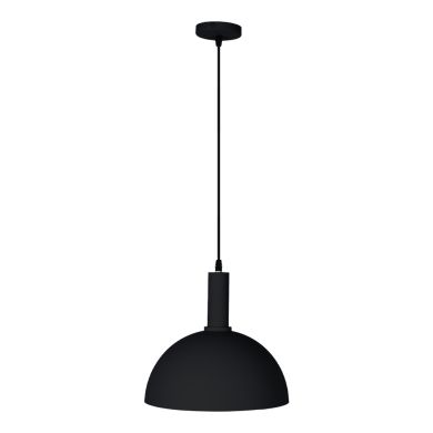 Colgante HAGEN D.30cm 1xE27 en metal negro