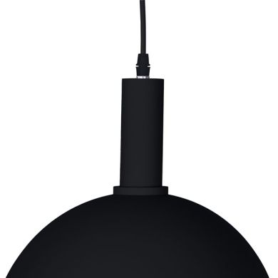 Pendant light HAGEN D.30cm 1xE27 in black metal