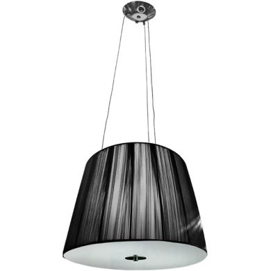 Pendant Light ADRIANA 2xE27 H.Reg.xD.40cm Black