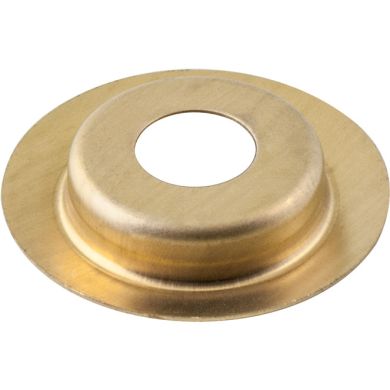 Stamped fitting H.0,65xD.3,4cm, in raw brass