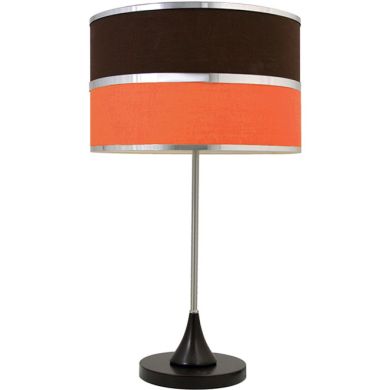 Table Lamp OLGA medium 1xE27 H.61xD.35cm Orange/Brown