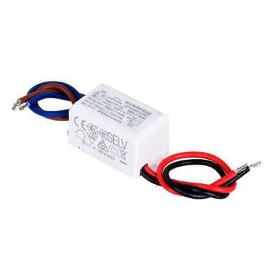 Transformador de corrente constante AC/DC 700mA (Driver) 3W IP65, em plástico