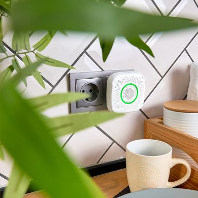 Shelly GAS CNG — Natural gas detection sensor with audible and visual alarm, Wi-Fi
