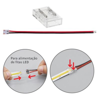 Conector Tira/Cable LED ATLANTIS SQ480