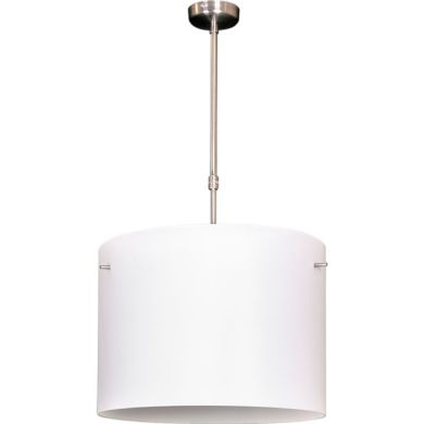 Suspensão ALANDRA 3xE14 Alt.Reg.xD.40cm Branco