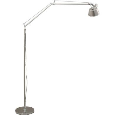 Floor Lamp CONCEPT articulated 1xE14 L.25xW.100xH.Reg.cm Grey/Chrome