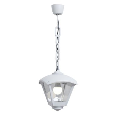 Pendant lightROBY 1xE27 IP55 L.20xW.20xH.70cm white resin