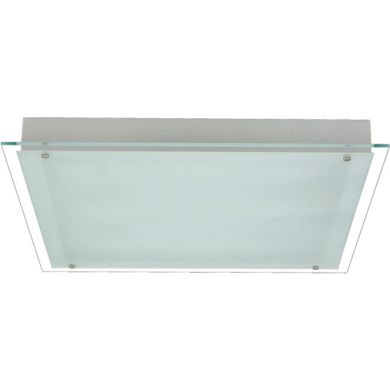 Plafond MALAQUITE quadrado 3xG11 PL C.69xL.69xAlt.6cm Cinzento