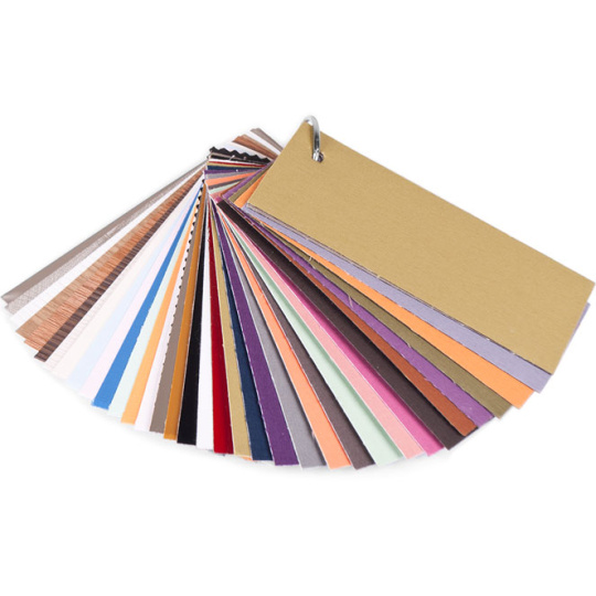 Plastic laminated PVC in various colors