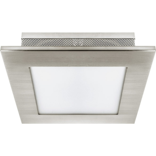 Plafond CAVA 2xE27 L.27xW.27xH.8cm Satin Nickel