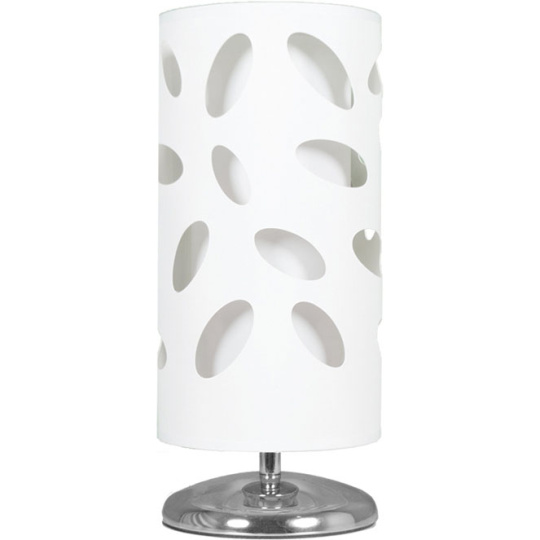 Sobremesa FRISIA 1xE27 Al.31xD.14cm Blanco