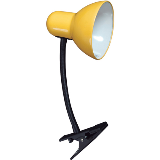 Table Lamp CLIP with spring 1xE27 L.11,5xW.24xH.27cm Yellow