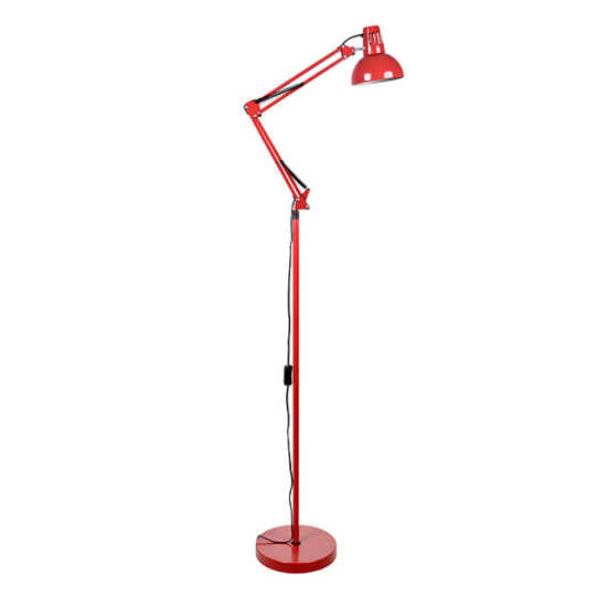 Floor Lamp ARQUITECT articulated 1xE27 L.25xW.69xH.Reg.cm Red