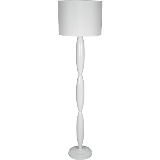 Floor Lamp ADELE 1xE27 H.160xD.40cm White