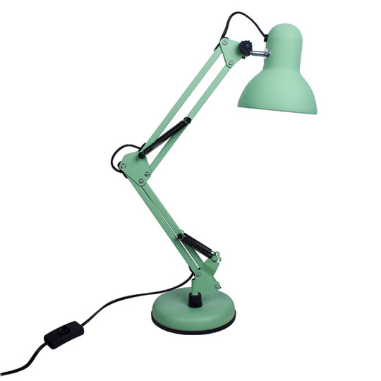 Table Lamp ANTIGONA articulated 1xE27 L.15xH.Reg.cm matt green