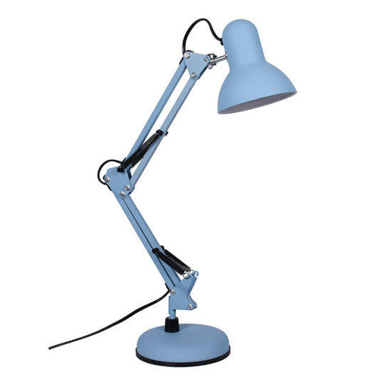 Table Lamp ANTIGONA articulated 1xE27 L.15xH.Reg.cm matt sky blue
