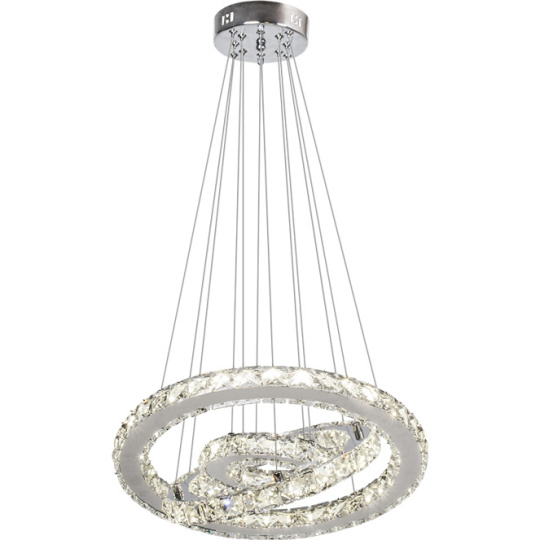 Ceiling Lamp RADON 1x72W LED 9000lm 3000K H.Reg.xD.42,5cm Transparent