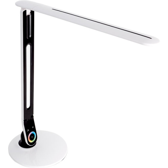 Sobremesa HOBA 1x12W LED 1200lm L.19xAn.44xAl.Reg.cm Blanco