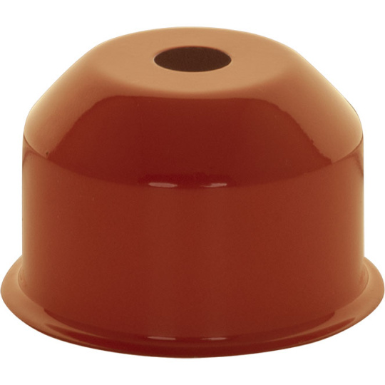 1*2 E27 cover for lampholder metal orange