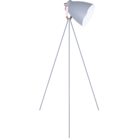 Floor Lamp GETTING 1xE27 H.150xD.86cm Grey/Copper