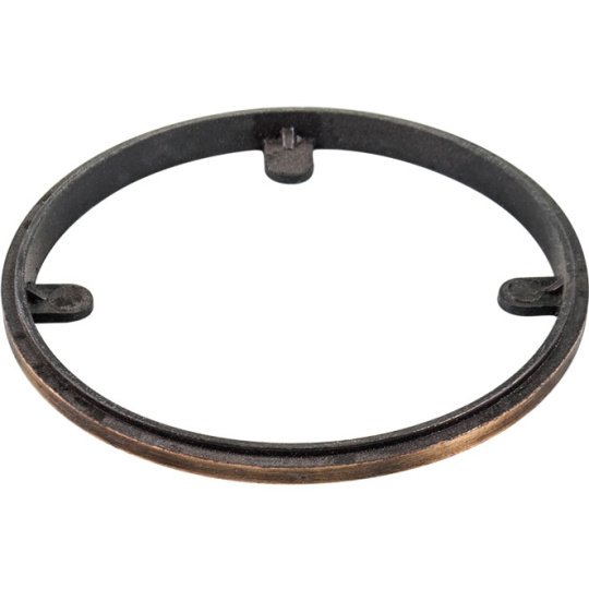 Box hoop D:8cm, in oxidized zamak