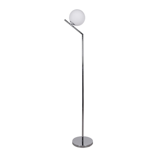 Floor Lamp AIMEE 1xE27 H.165xD.30cm chrome