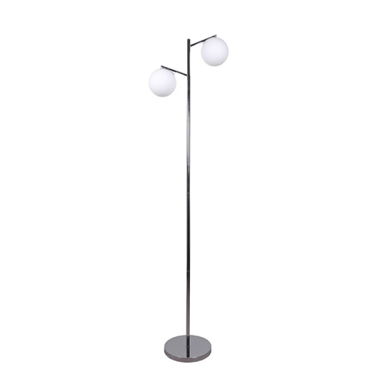 Floor Lamp AIMEE 2xE27 H.170xD.42cm chrome