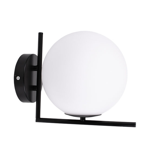 Wall Lamp AIMEE 1xE27 L.20xW.27,5xH.22cm Black