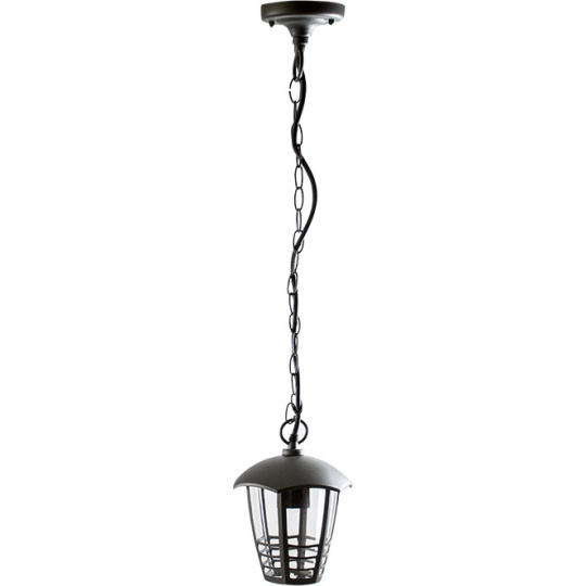 Pendant Light TERVA IP44 1xE27 H.Reg.xD.18cm Anthracite