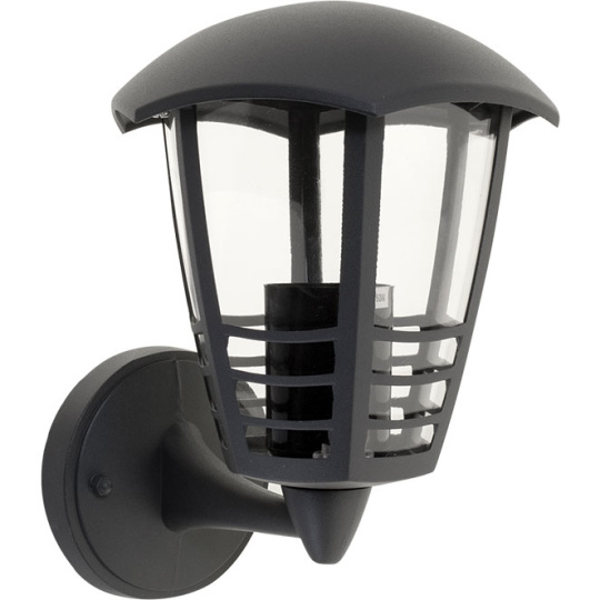 Wall Lamp TERVA IP44 1xE27 L.19xW.20xH.24cm Anthracite