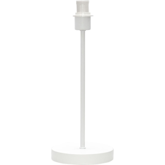 Base para candeeiro de mesa MALDIVAS 1xE14 Alt.33xD.13cm Branco